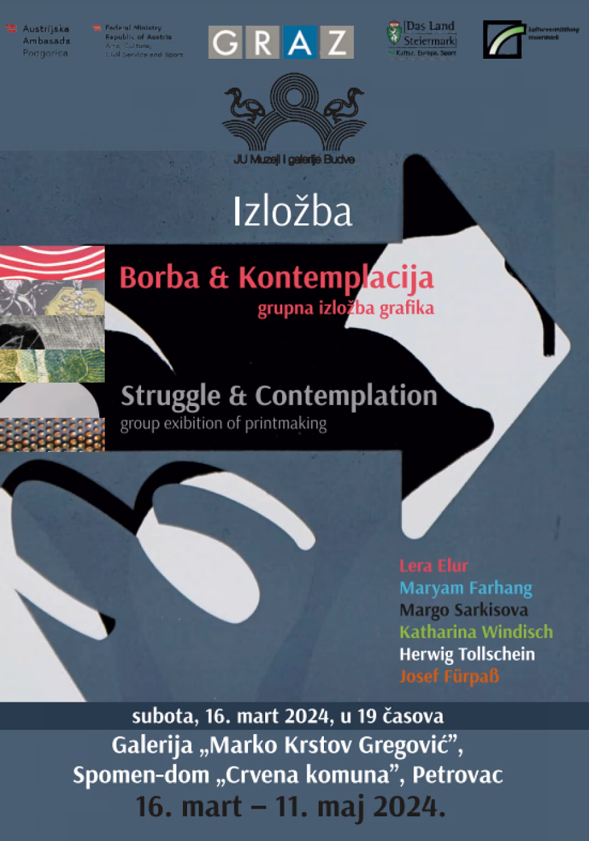 Grupna izložba grafika “Borba & Kontemplacija” večeras u Petrovcu
