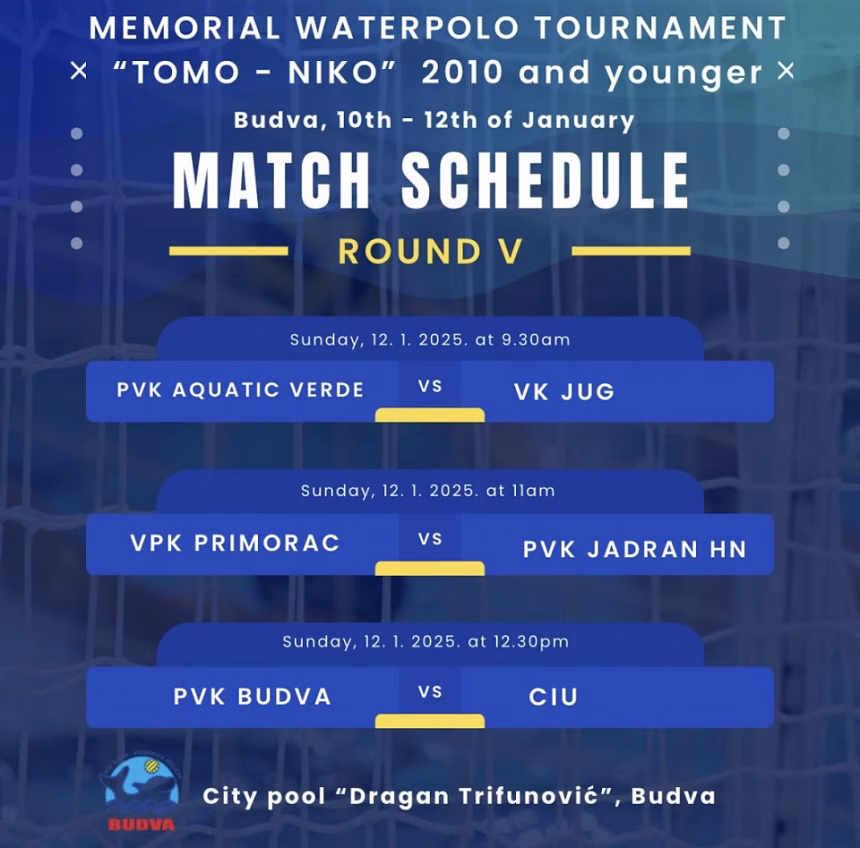 Posljednji dan turnira u Budvi