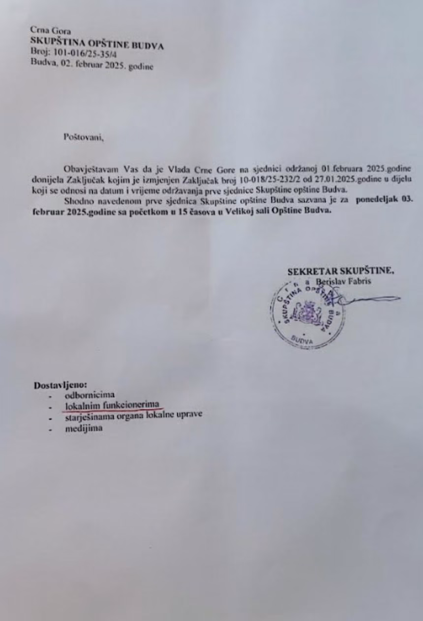 Đurašković podnijela krivičnu prijavu protiv Fabrisa