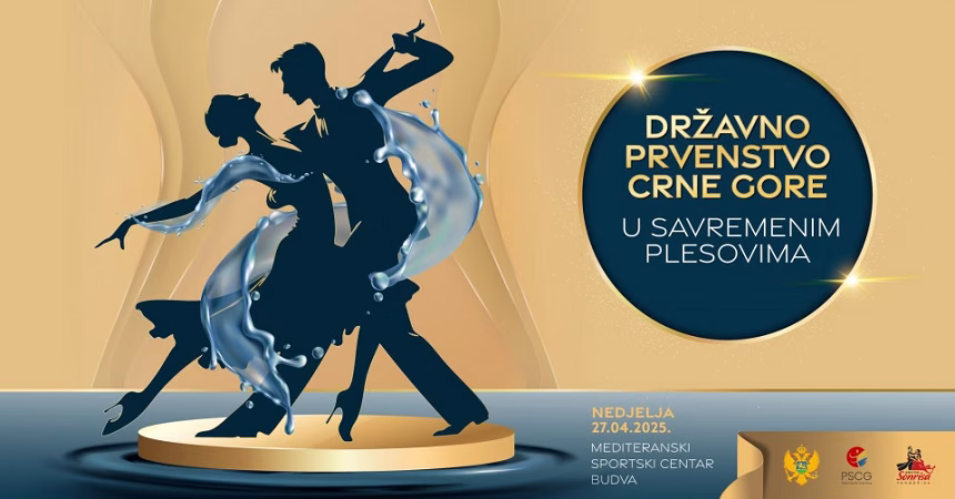 Državno prvenstvo u savremenim plesovima ovog vikenda u Mediteranskom sportskom centru