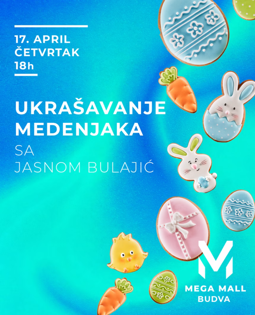 Pridružite se radionici ukrašavanja uskršnjih medenjaka