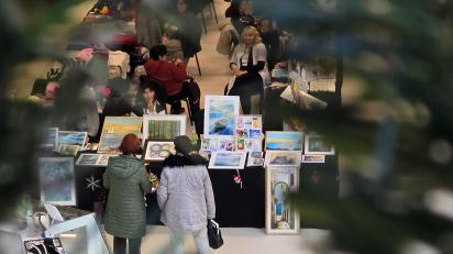 Zimska magija Mega Mall-a obogaćena novogodišnjim bazarom | Radio Televizija Budva