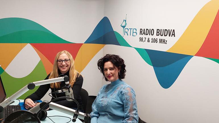 Nataša Anastasov gost emisije Otvoreno o NVO na talasima Radio Budve | Radio Televizija Budva