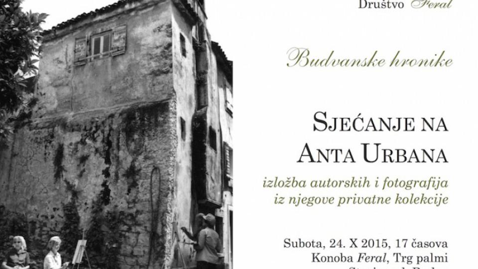 „Sjećanje na Anta Urbana“ | Radio Televizija Budva