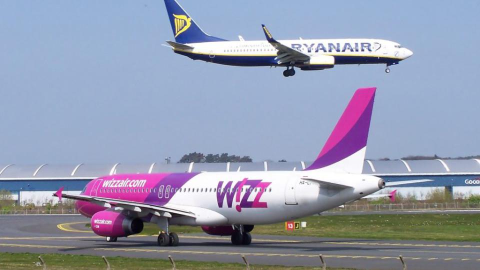 Ryanair prestiže WizzAir nа regionalnom tržištu | Radio Televizija Budva