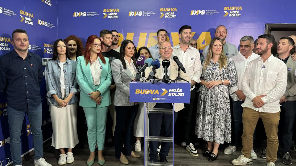 Milović: Demokratska partija socijalista osvaja sedam mandata na izborima u Budvi | Radio Televizija Budva