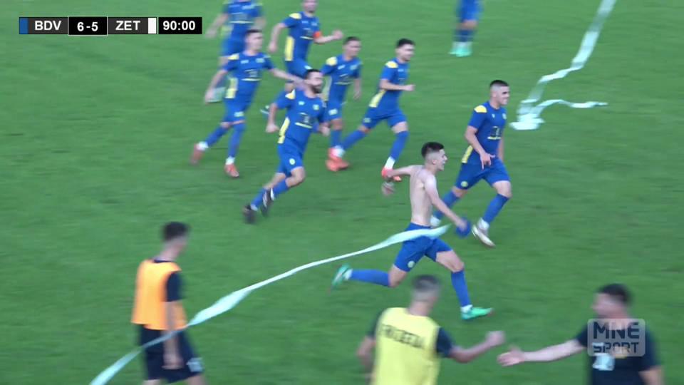 FK Budva obezbijedio plasman u Drugu Fudbalsku Ligu nakon dramatičnih penala | Radio Televizija Budva