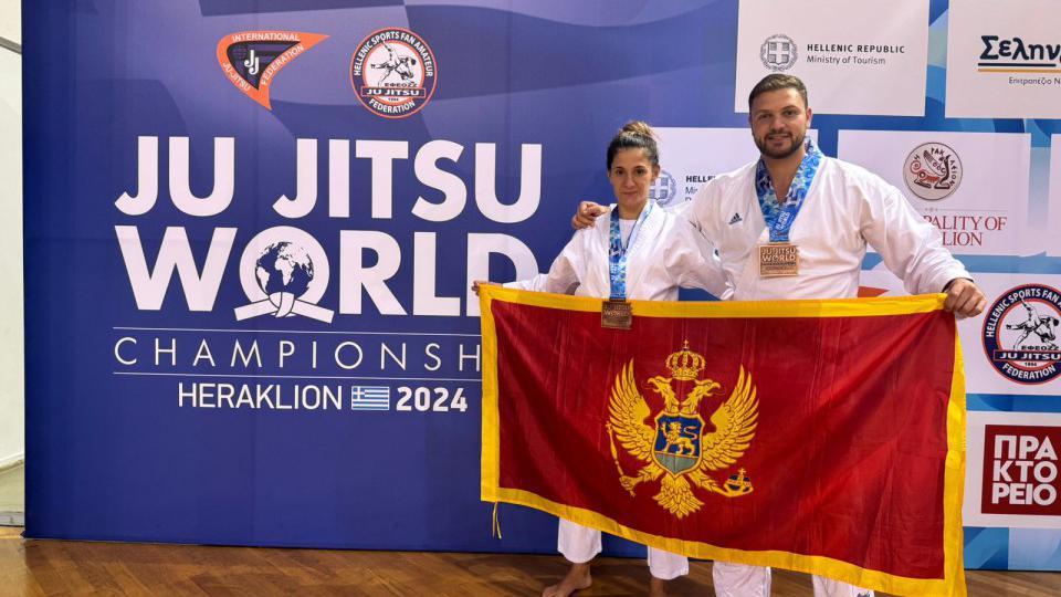 Sjajan uspjeh budvanskih sportista u Grčkoj: Bronzana medalja za Stefana i Lidiju | Radio Televizija Budva